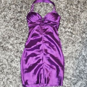 Purple Party Dress